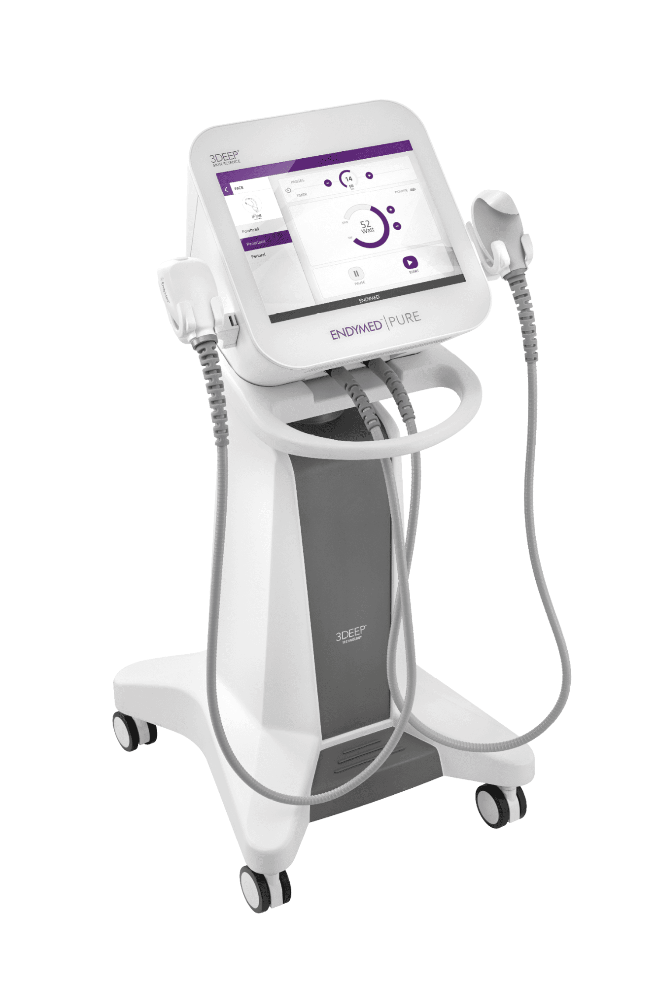 Endymed Intensif para un tratamiento de radiofrecuencia fraccionada en Donostia